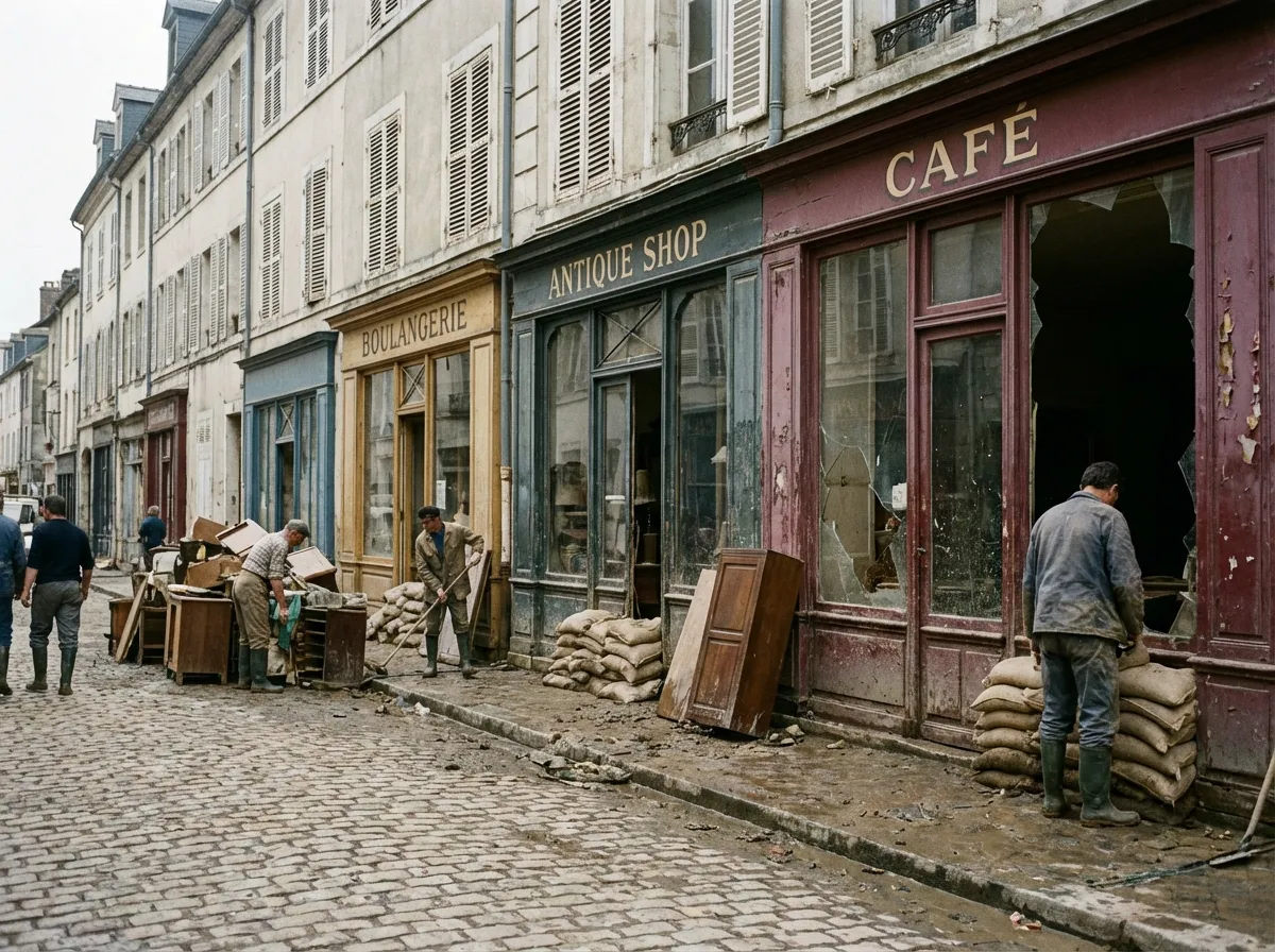 Catastrophe naturelle - assurance local professionnel