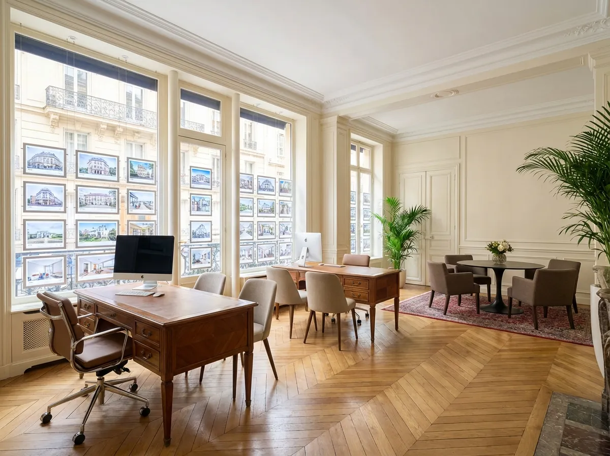 Agence immobilière - assurance local professionnel