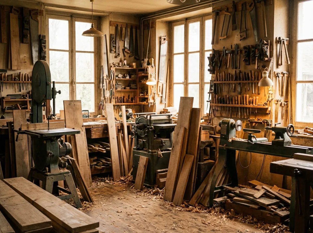 Atelier artisan - assurance local professionnel