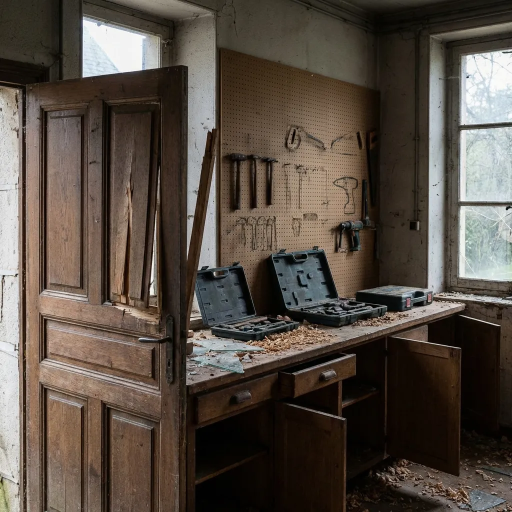 Vol d'outillage — atelier artisan