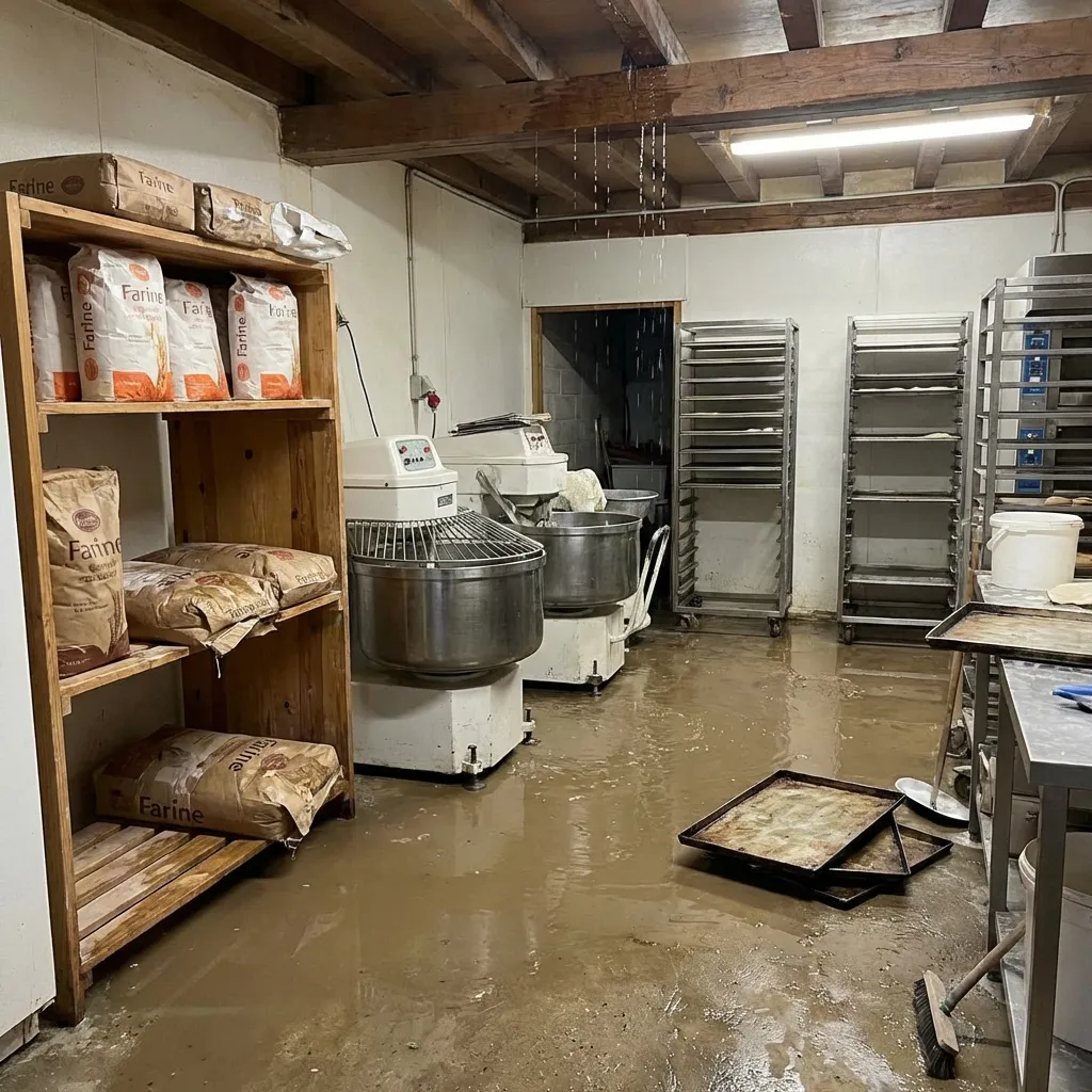 Dégât des eaux — magasin