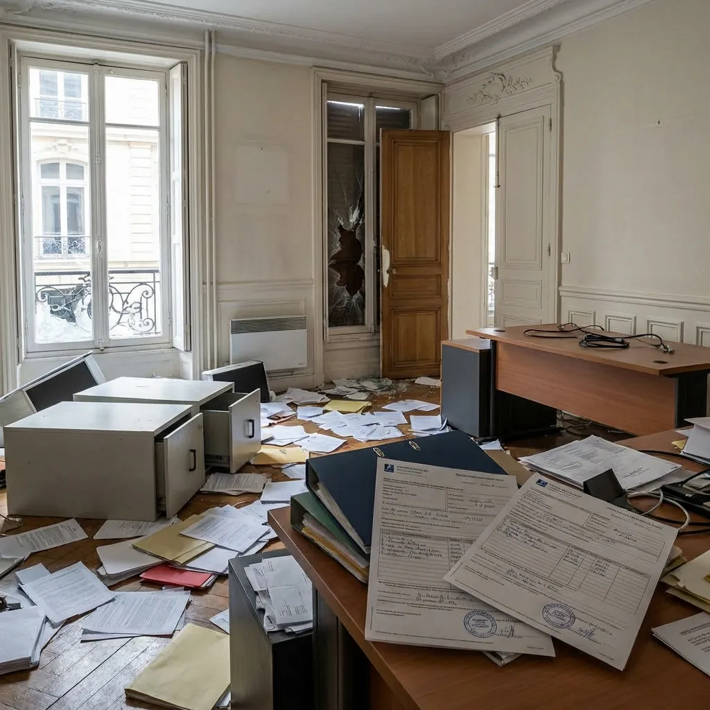 Vol de matériel informatique — cabinet comptable