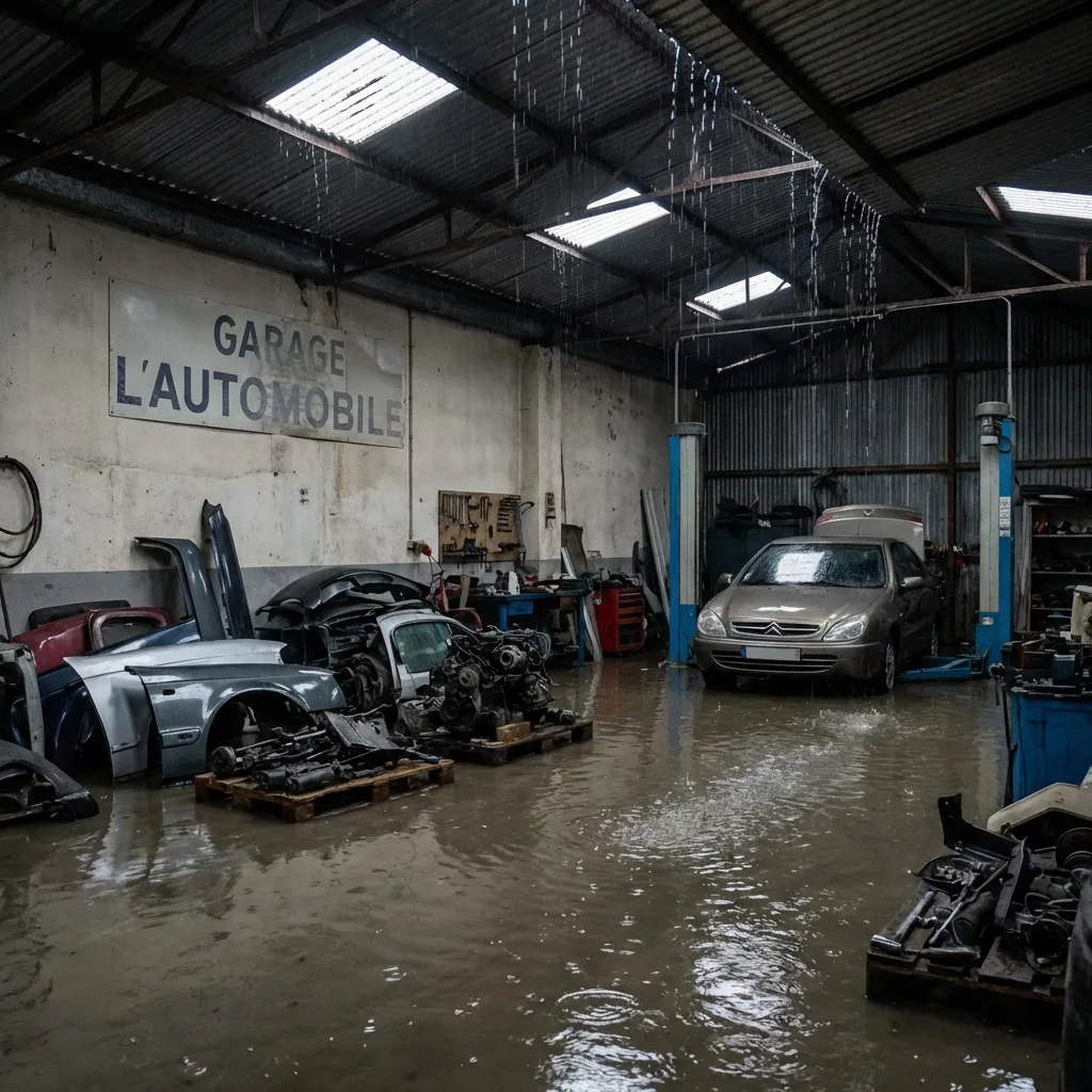 Dégât des eaux — carrosserie automobile