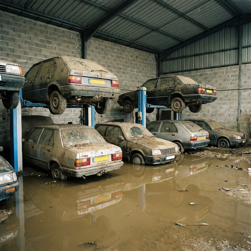 Dommages aux véhicules confiés — carrosserie automobile