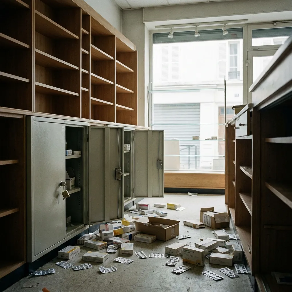 Vol de médicaments — pharmacie