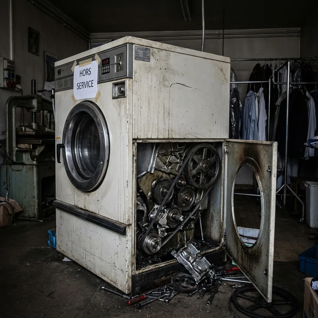 Bris de machine — pressing